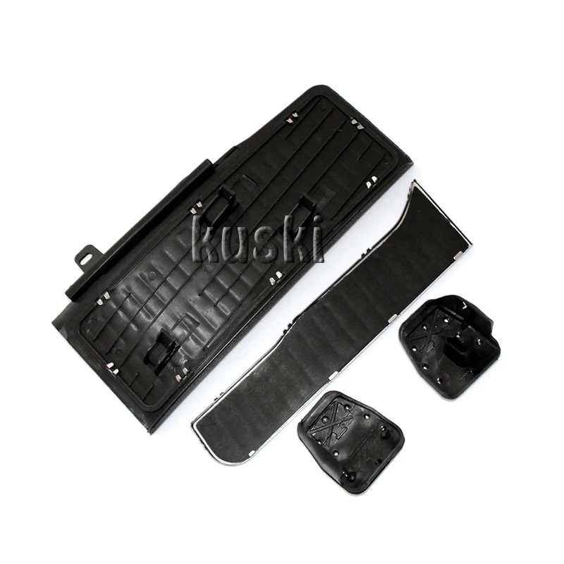 1 пара автомобильные педали из нержавеющей стали для Volkswagen VW Passat B6 B7 CC Skoda Superb /AT