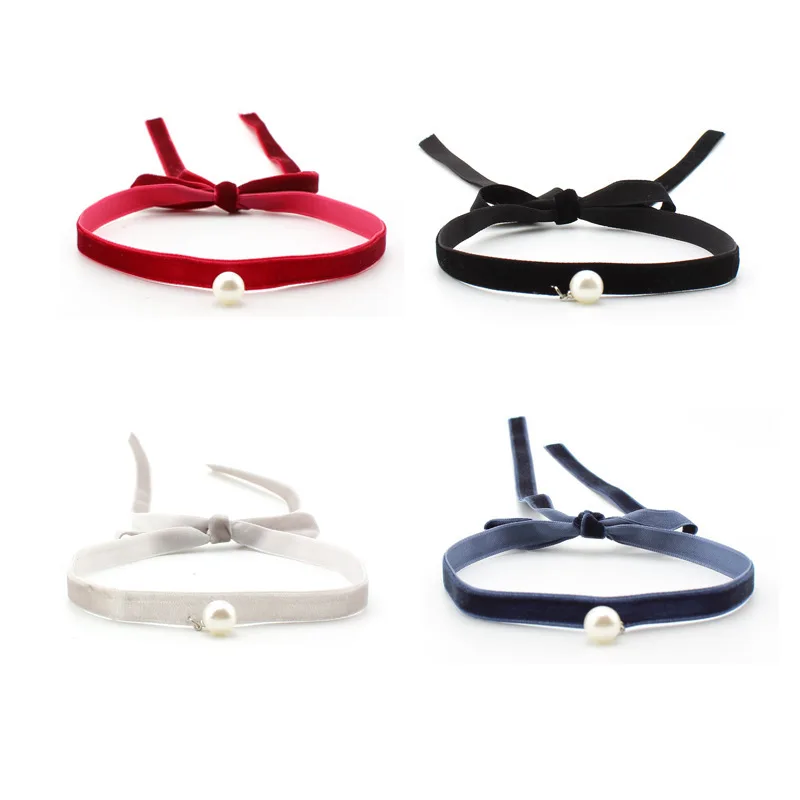 Ожерелье звезда с тем же пунктом чокер Корея импортные бархатные простой