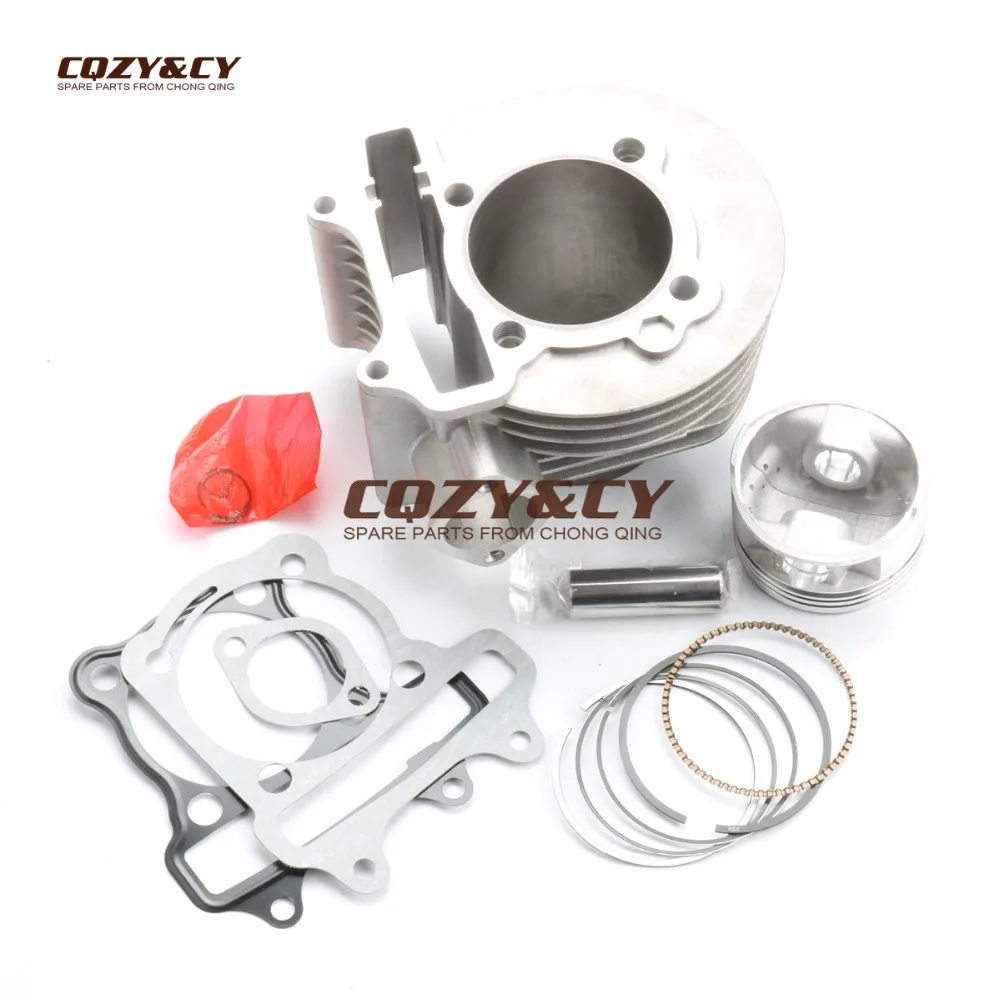 155cc EGR Cylinder Head Assembly &amp 58.5mm Big Bore KIT for SCOOTERS 150cc GY6 157QMJ MOTOR | Engines Engine Parts