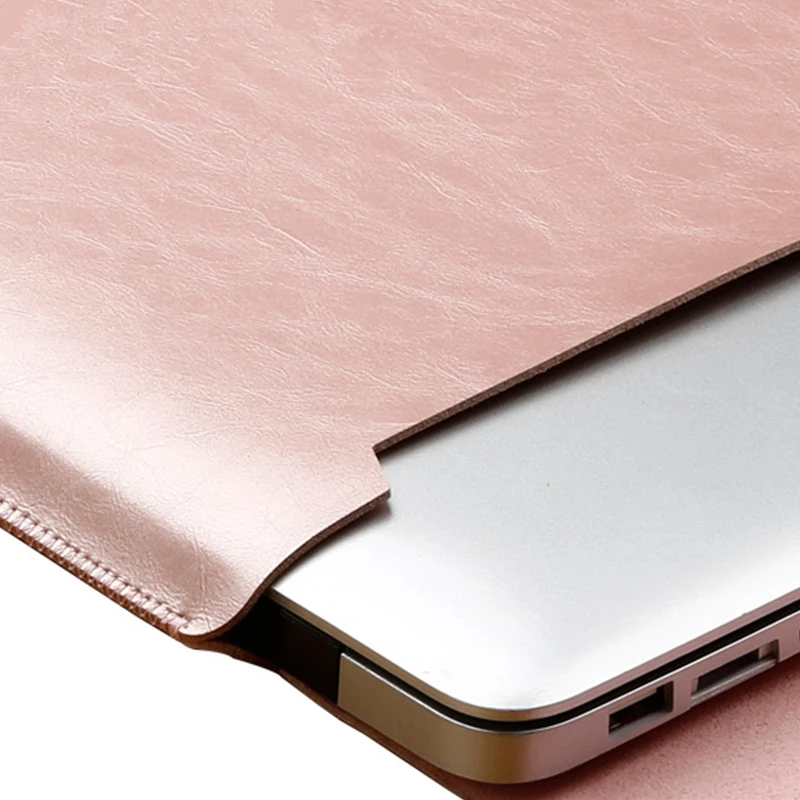 Роскошная сумка для ноутбука из искусственной кожи Macbook Air 13 чехол 11 Retina 12 Pro