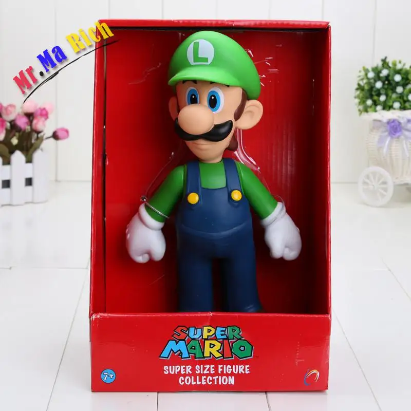 23 см Super Mario Bros Figura Yoshi Principessa Peach Pvc фигурка игрушка Марио Луиджи кукла|super mario bros|mario