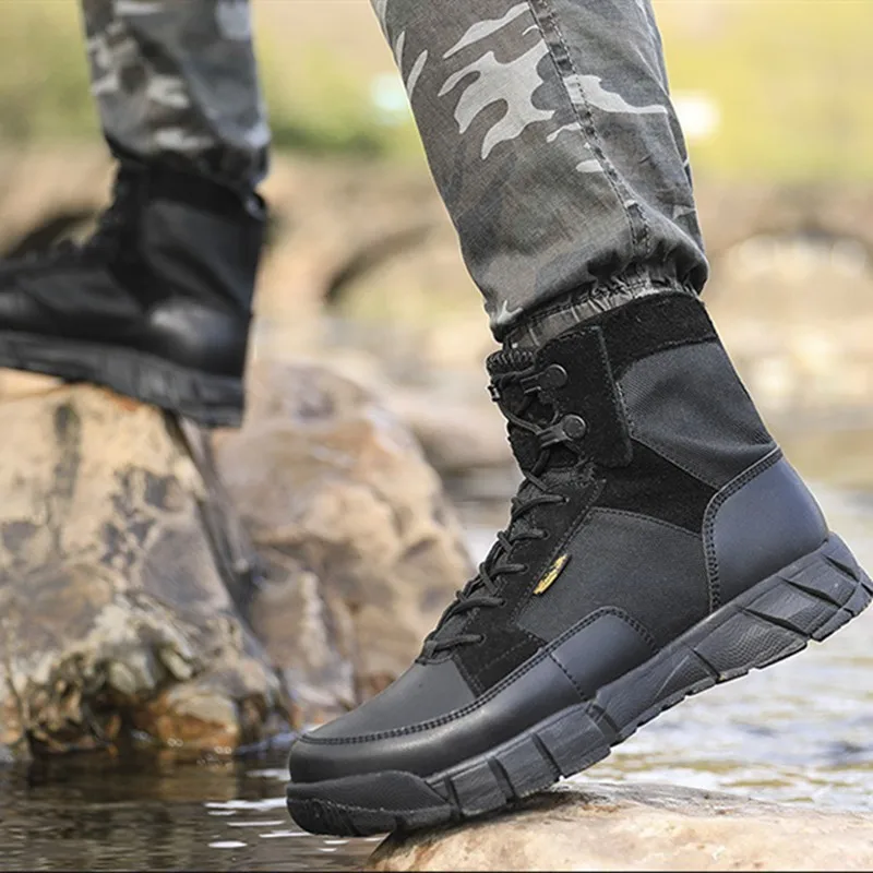 Ультра светильник на открытом воздухе Альпинизм Нескользящая высокая обувь Для