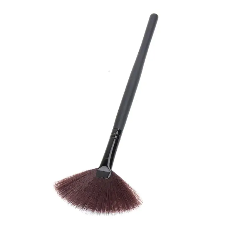 black 8 шт. макияж расчёски для волос Набор косметический Pinceaux Pincel Maquillage глаз тени век основа для лица Румяна кисточки - Handle Color: black
