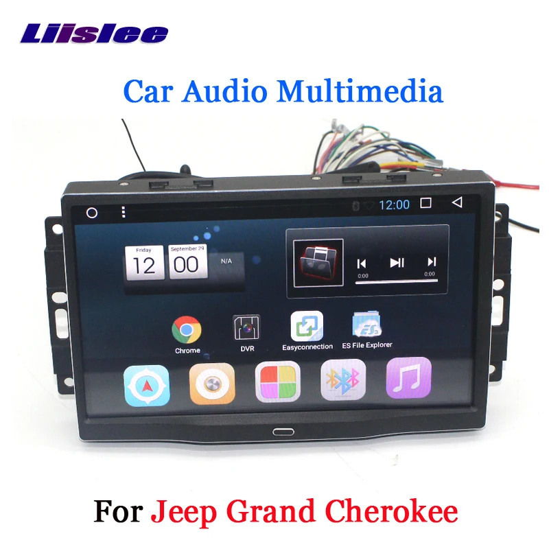 Liislee автомобильный Android 6,0 gps навигация Мультимедиа для JEEP Grand Cherokee Радио BT HD экран Аудио Видео Без CD DVD плеер системы