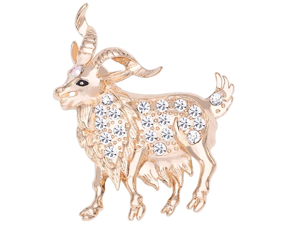 Бижутерия от китайского производителя свадебная Золотая брошь стразы Броши из