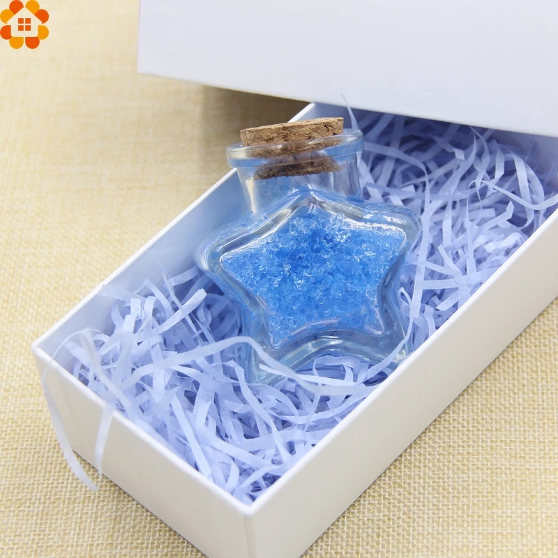 100 г бумажная рафия измельченные морщинистые конфетти сухой соломы DIY подарки коробка наполнения Материал Поставки Свадьба/День рождения украшения