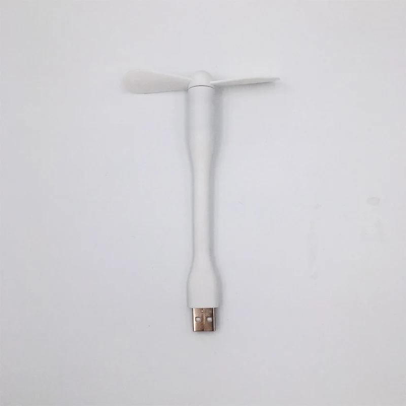 White Портативный usb-вентилятор для портативного зарядного устройства, ноутбука, компьютера, энергосберегающий мини-вентилятор для путешествий для iPhone 5, 5S, SE, 6, 6 S, 7 Plus, 8 X, XR, XS - Цвет: White