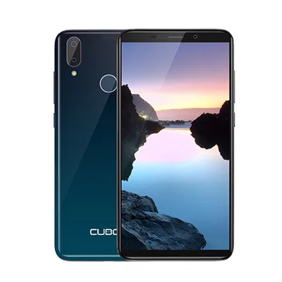 Мобильный телефон Cubot J7, 5,7 дюймов, 18:9, 2 ГБ, 16 ГБ, Android 9,0, смартфон MT6580, четырехъядерный, двойная камера, 2800 мАч, для распознавания лица, отпечатков пальцев