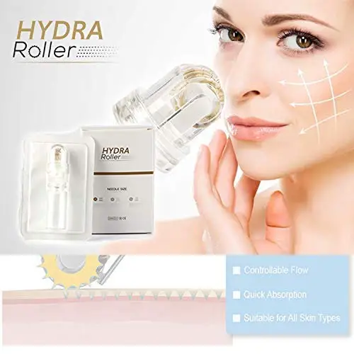 Гидравлические титановые иглы 64 Pin Derma Roller Stamp система ухода за кожей для