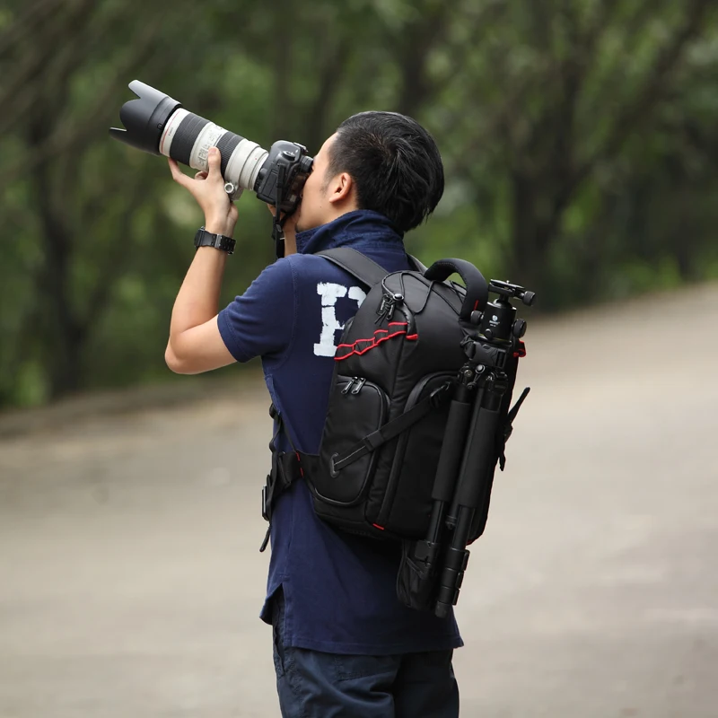 Jealiot сумка для фотоаппарата фоторюкзак рюкзак камеры цифровой dslr холст роликовый