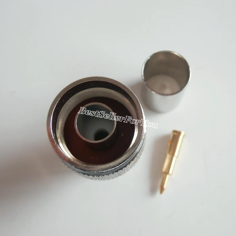 1 шт. N обжимной штекер для кабеля RG8 RG213 RG165 LMR400 7D FB RF соединитель|plug connector|plug maleplug m |