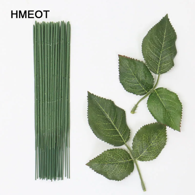 HMEOT 20 шт./лот 40 см цветочный стебель для гортензии розы пиона цветок настенный шар