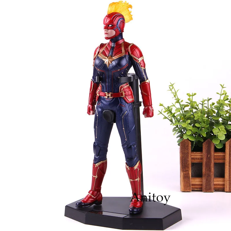 Сумасшедшие игрушки Marvel Кэрол Дэнверс 1/6th весы Марвел Капитан фигурка героя фильма «мстители» завершающей ПВХ Коллекционная модель игрушка