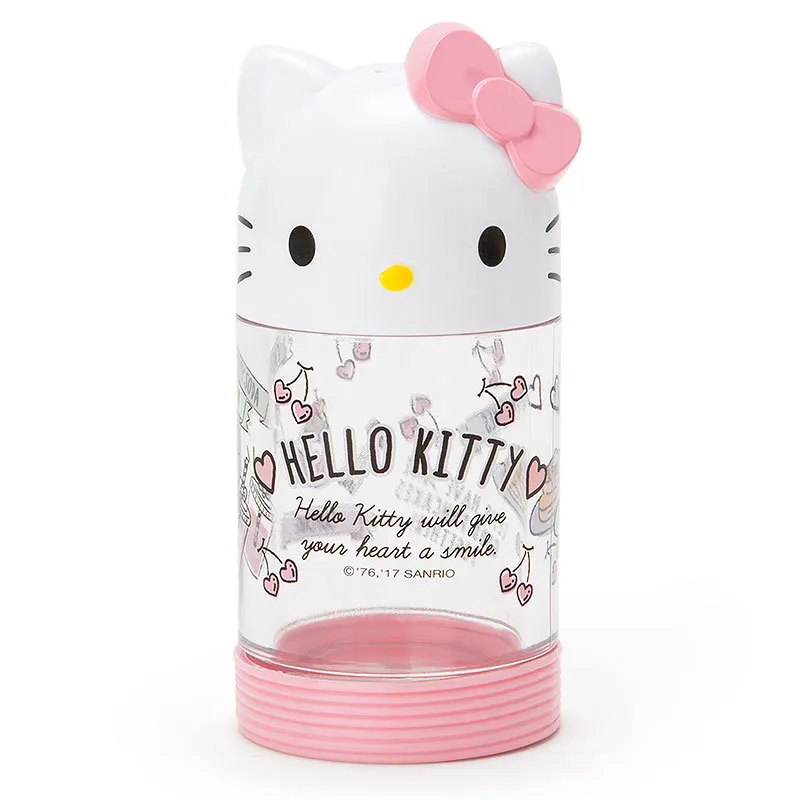 Hello kitty оливковые пластиковые бутылки для соусов масляный контейнер с крышкой и уксус соевый соус бутылка кухня - Цвет: pink