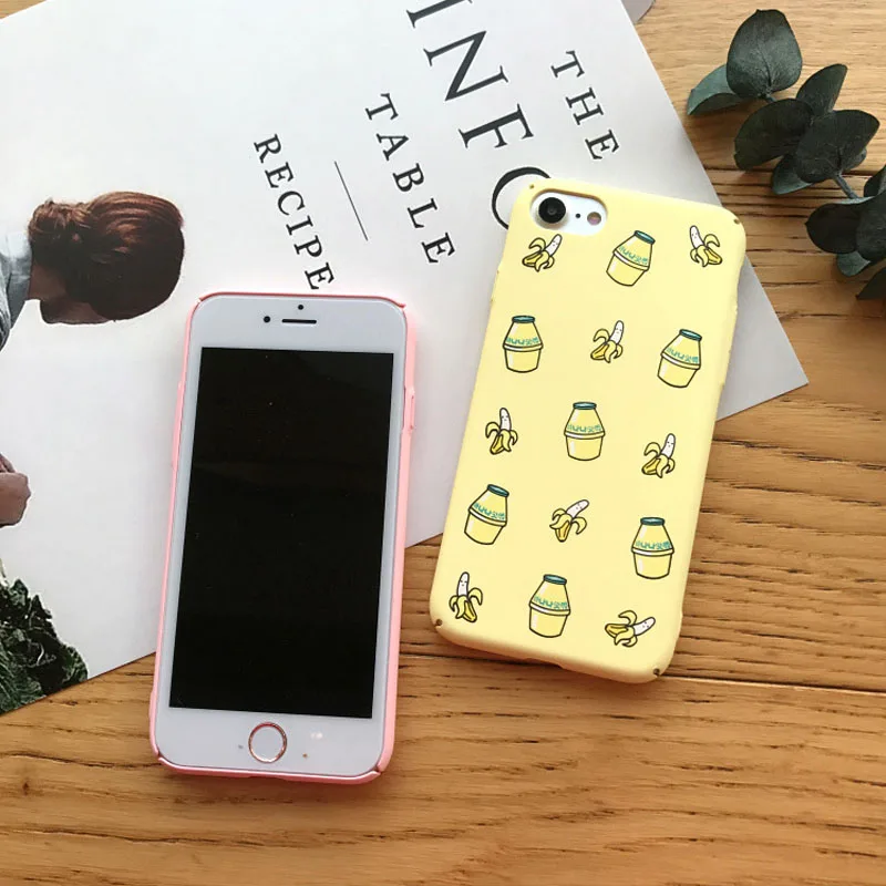 Горячая Мода конфеты милый молочный ящик для iphone 8 6S 7 Plus Чехлы мобильных