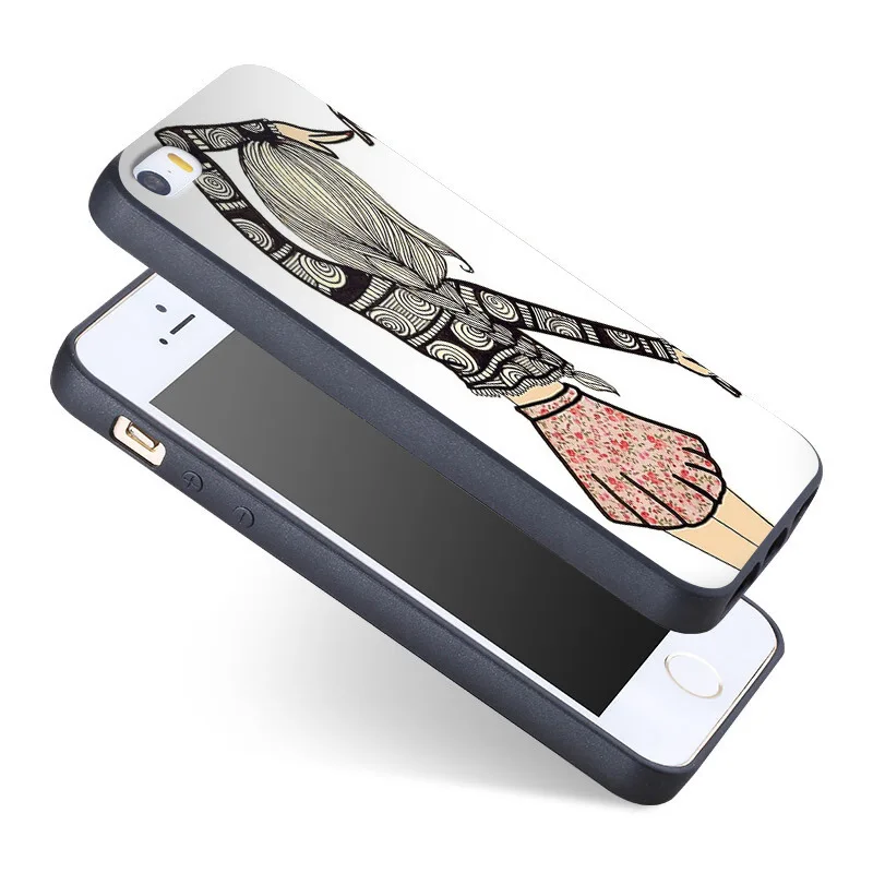 MaiYaCa уникальный роскошный мягкий силиконовый чехол для iPhone 5 5s SE 6plus 7 7plus 8 plus X|case for
