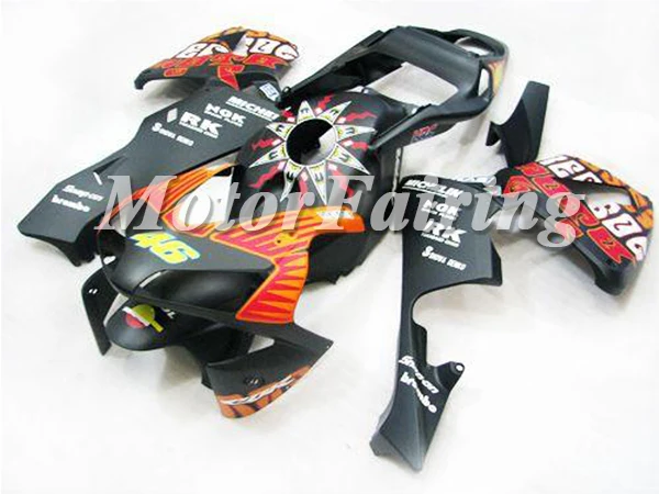 CBR600RR 2003 Наборы Обтекатель Для 2004 Обтекатели 03 04 F5 БУЛЕ 100% FIT черный черный|kit cctv|kit
