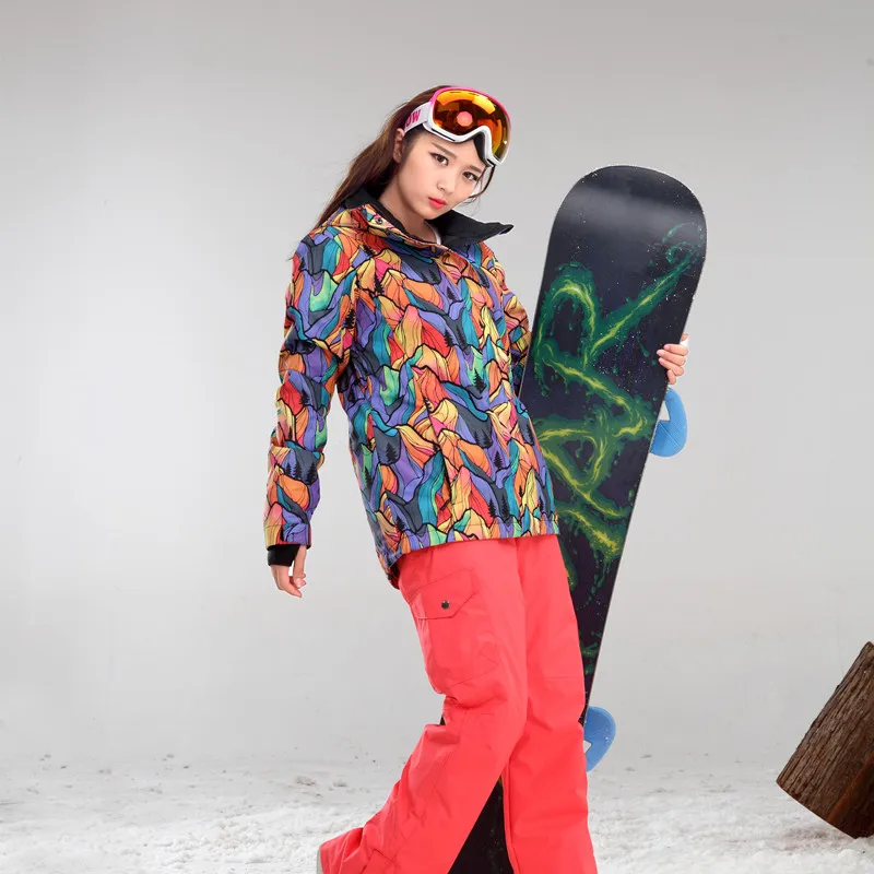 Gsou Snow лыжный костюм Корейских вентилятор зимой на открытом воздухе