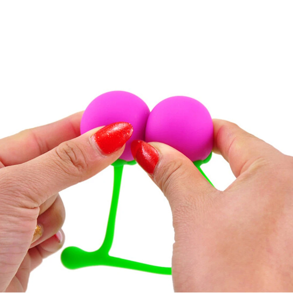 Вишневый умный мяч Кегеля шарики силиконовые Бен Ва Вибратор Женская Вагина