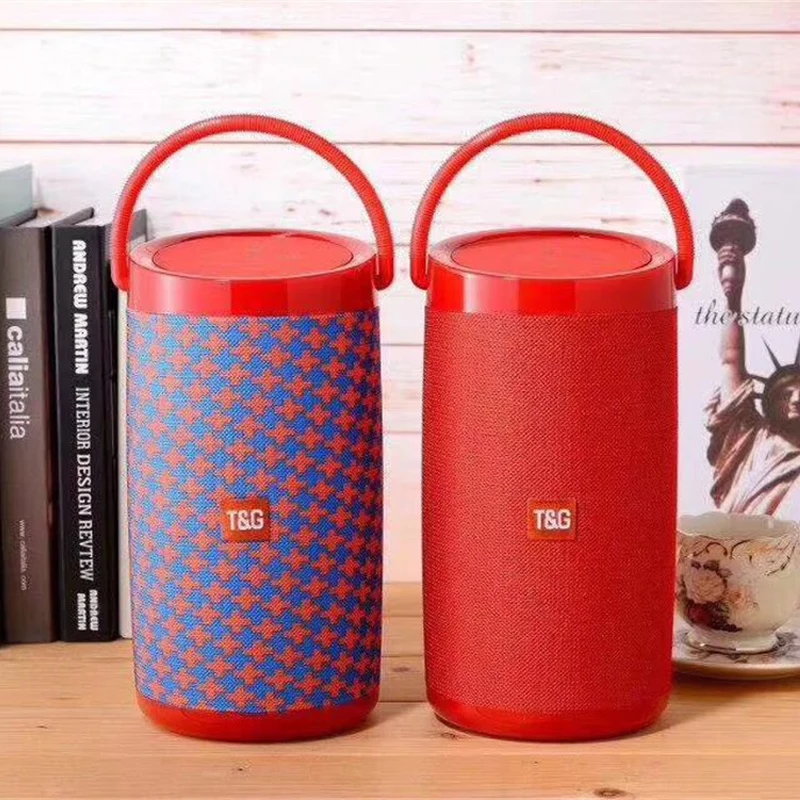Высокое качество звука новая ткань ручка портативный Bluetooth динамик 10 Вт Мощность