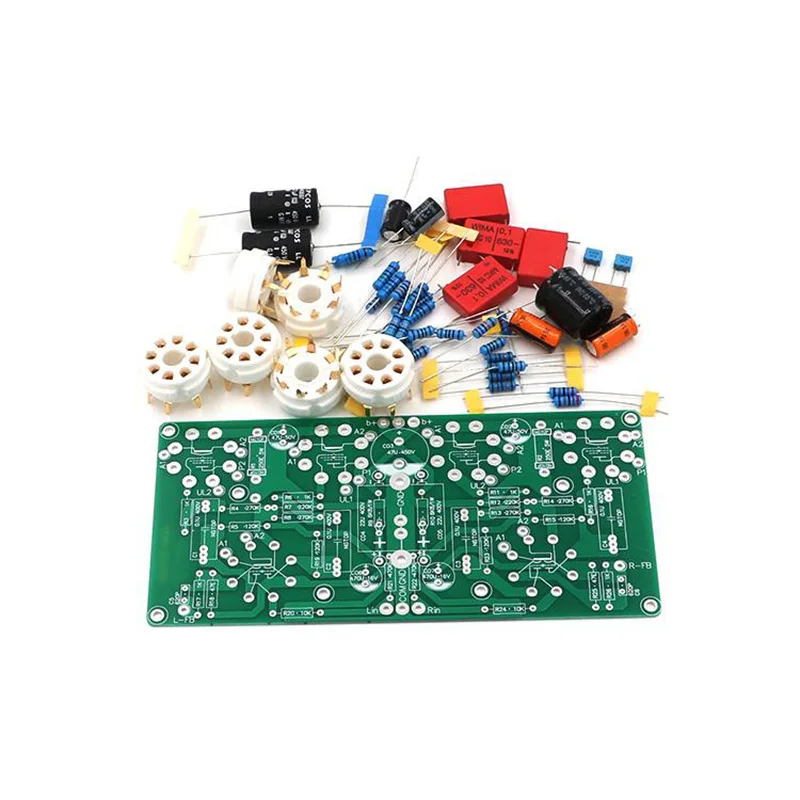 SUQIYA-Ultra Linear Push-Pull 6SL7+6V6 Tube Bleed Power Amplifier Kit (12W) | Home Theater Amplifiers