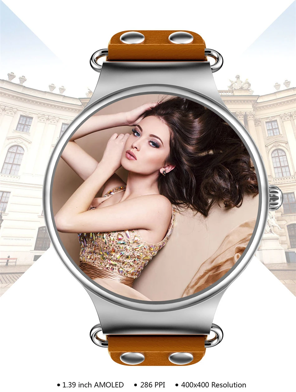 Мужские умные часы с круглым экраном, Android 3g, 1,3 дюймов, 512M+ 8G, WiFi, gps часы для Apple, samsung Vivo, умные часы для мужчин, PK KW88