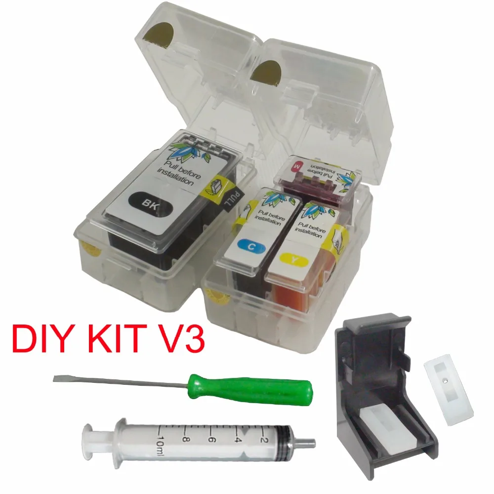 Смарт DIY комплект пополнения чернил для натуральная 240 241 240XL 241XL CANON MX512 MX522 MX532 MG2120 MG2220 MG3120 MG3122 MG3220 чернильный картридж V3