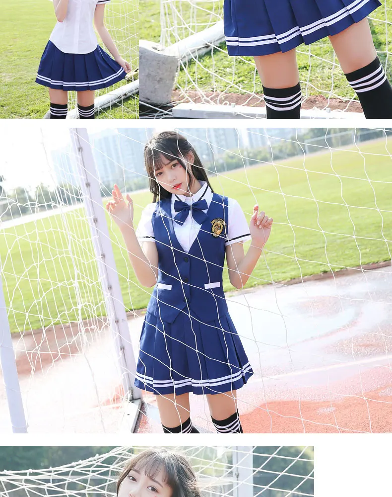 Новинка; сезон весна-лето; Спортивный костюм; школьная форма; костюм с жилетом для мужчин и женщин; T6