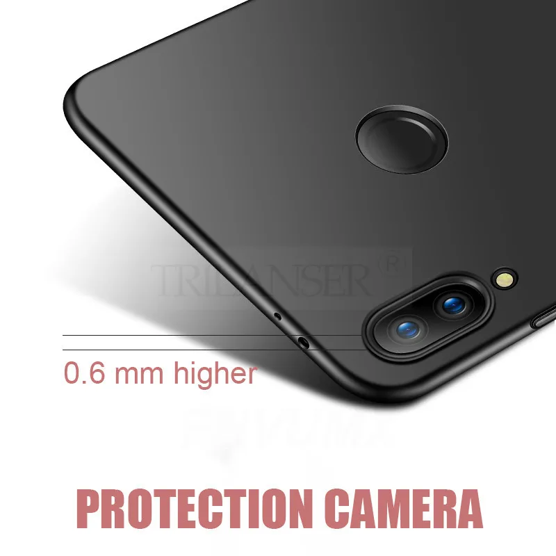 Trilanser тонкий поликарбонатный чехол для телефона Redmi 7A note 7 pro матовый Xiaomi Чехол