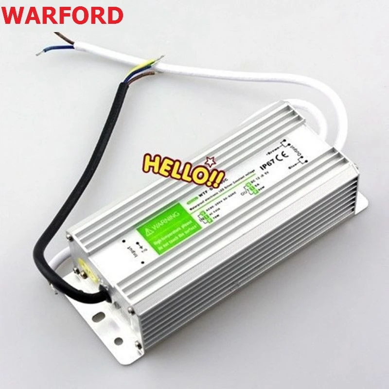 Бесплатная доставка DC 12 V 10 w/15 w/20 w/25 w/30 w/36 w/45 w/50 w/60 w/80 w/100 w/120 w Led адаптер