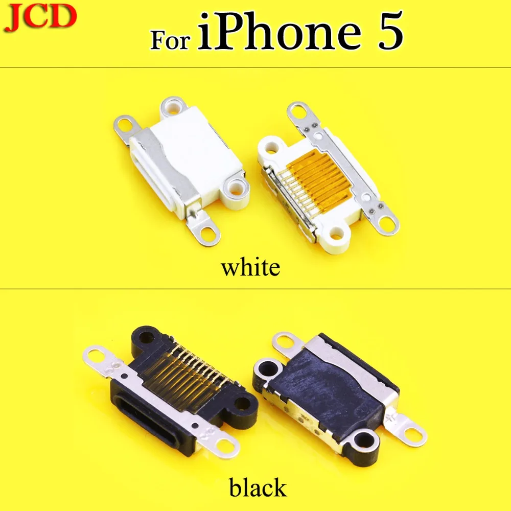 JCD высокое качество белый/черный USB зарядное устройство порт для ремонта док