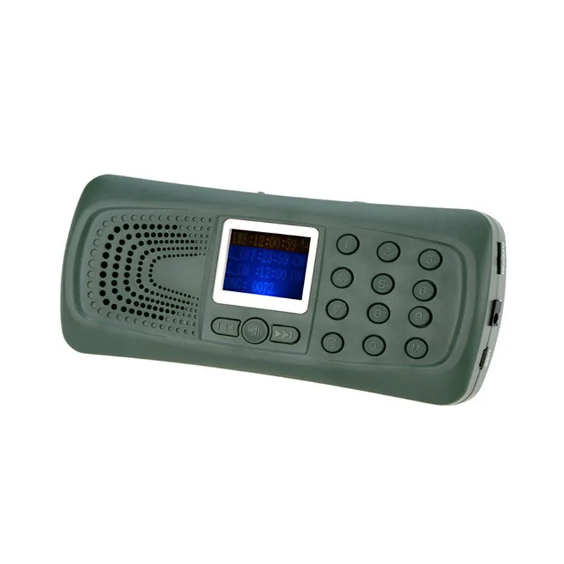 

PDDHKK 20W 126dB With Timer On/Off Electronics mp3 Device Goose Duck Bird Caller Hunting Wildlife Decoy Remote Controller Kit