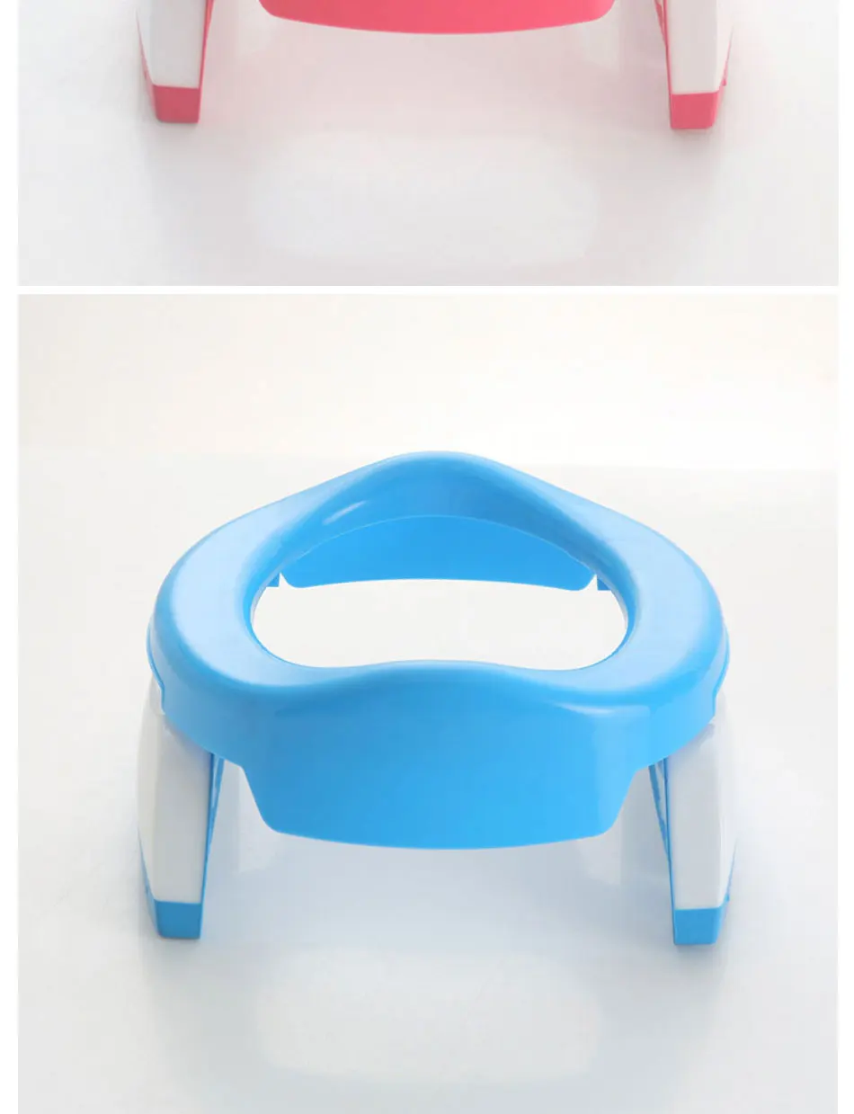 Portable Baby Potchildren's Toilet Travel/car Baby Toilet Folding Children's Toilet Training Seat Pot For Kids Baby Toilet