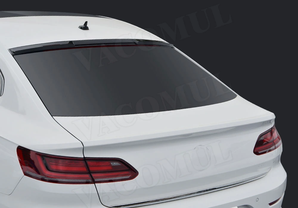 ABS карбоновый задний спойлер на крышу, оконные крылья для Volkswagen CC VW Passat CC, автомобильный Стайлинг