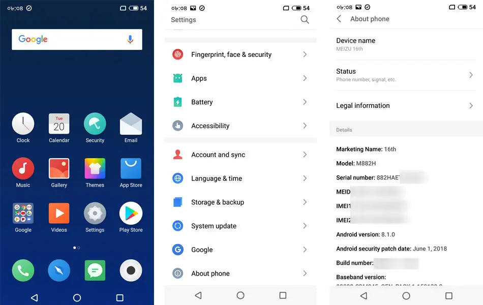 Глобальная версия Meizu 16th 16 Ом 6 ГБ Оперативная память 64 Гб Встроенная память Snapdragon 845 Octa Core 6,0 дюймов смартфон в-Экран мобильный телефон с определением отпечатка пальца