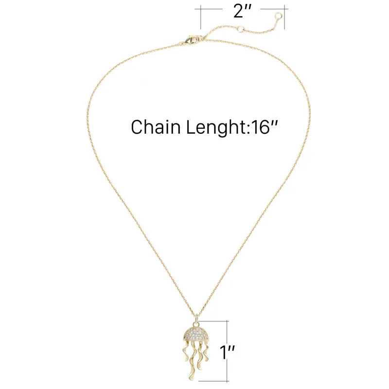 Модное Ювелирное Украшение ожерелье для женщин золотой тон шикарное CZ с Медузой