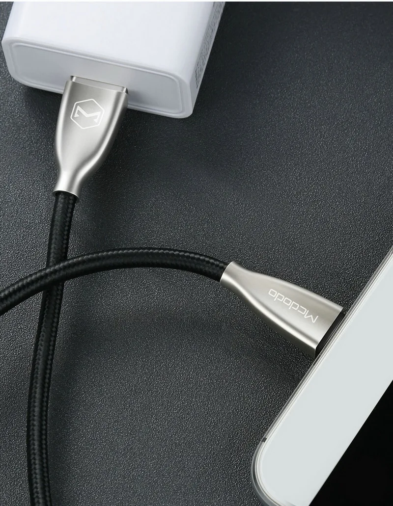 MCDODO 4A поддержка VOOC Micro USB кабель быстрое зарядное устройство Кабель Microusb для samsung Xiaomi Android мобильный телефон зарядка для Oppo R7