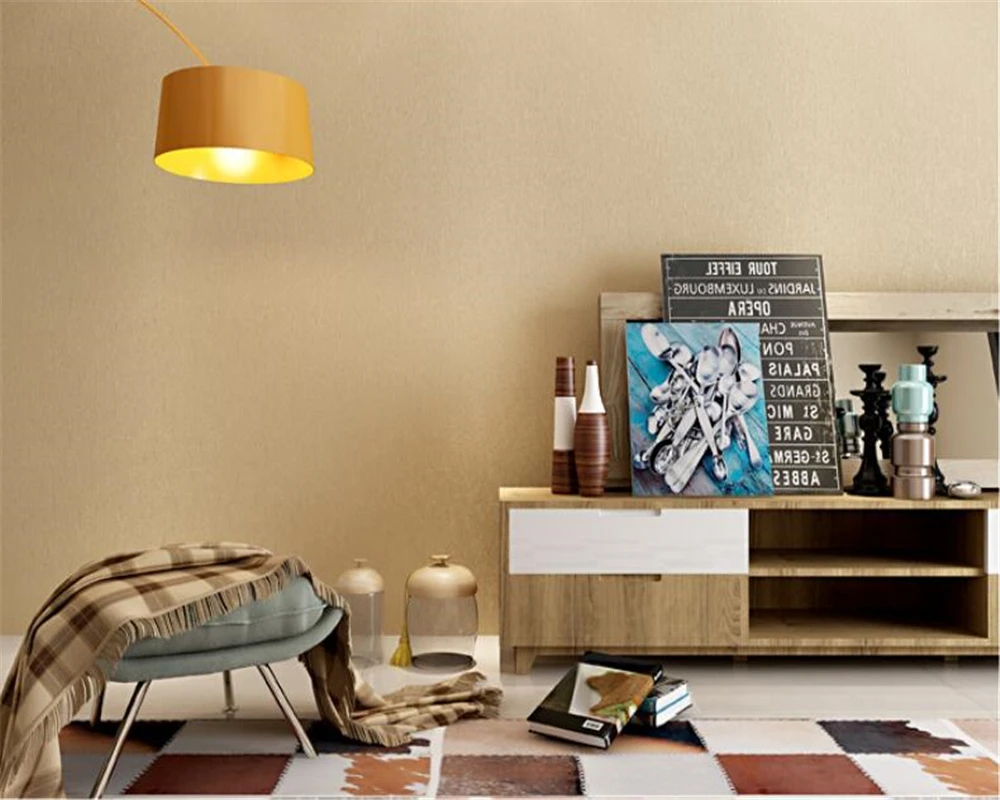 

Beibehang High-quality home decor 3D waterproof wall paper color solid color wallpaper living room bedroom study wallpaper roll