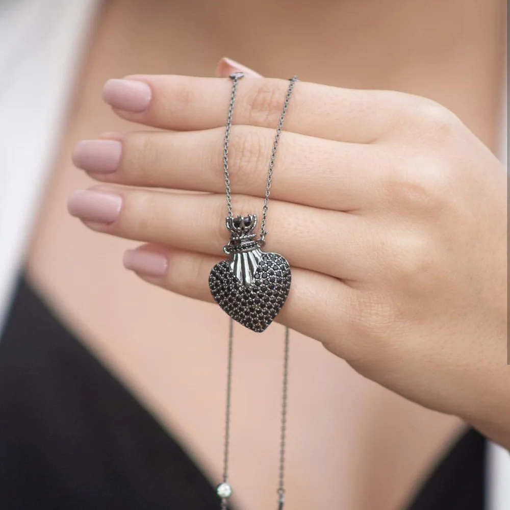 Модное романтичное дизайнерское женское ожерелье Funmode с кубическим цирконием и