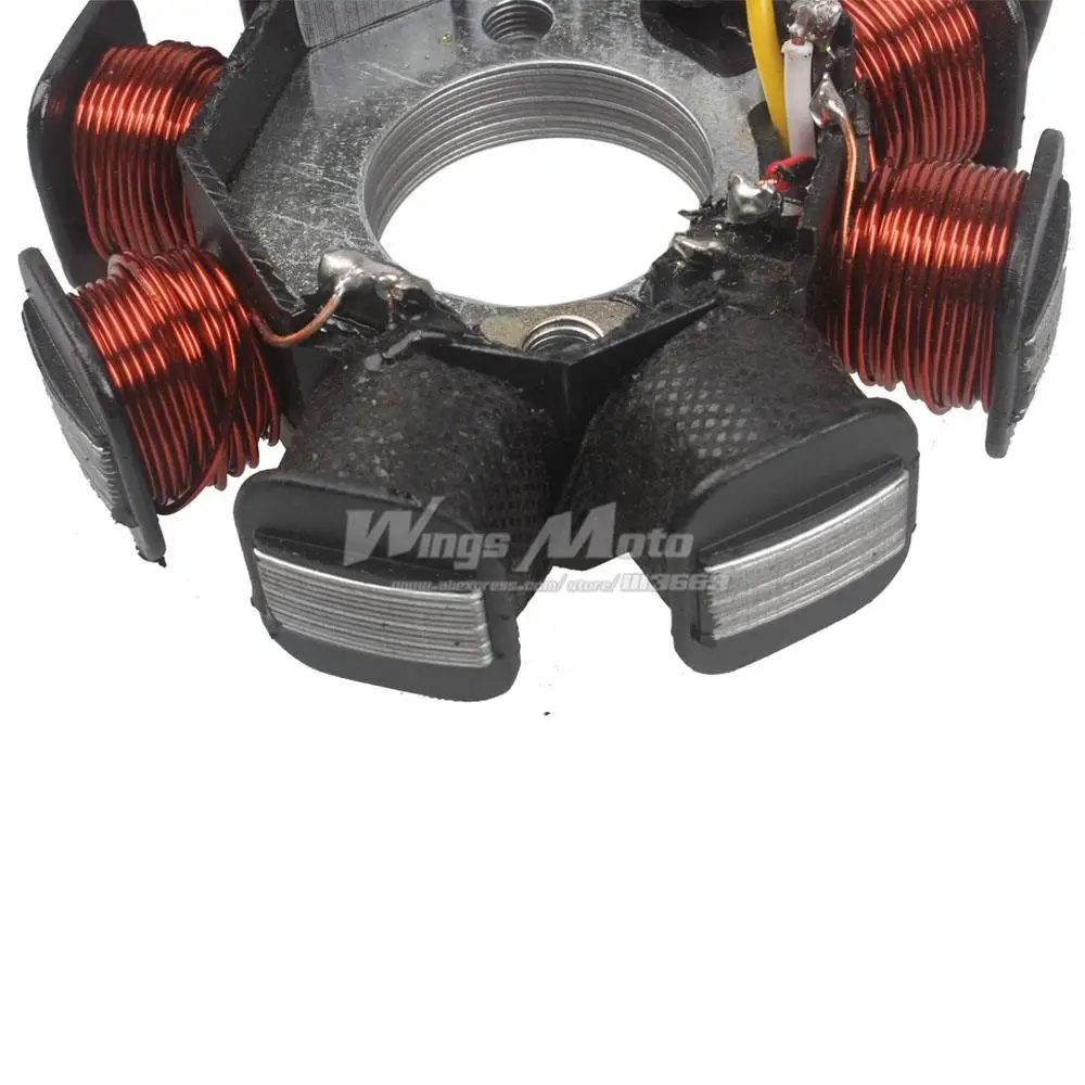 Зажигание статор Магнето 8 Катушек 4 провода GY6 50 110 150cc роллер мопед ATV Taotao JCL|ignition