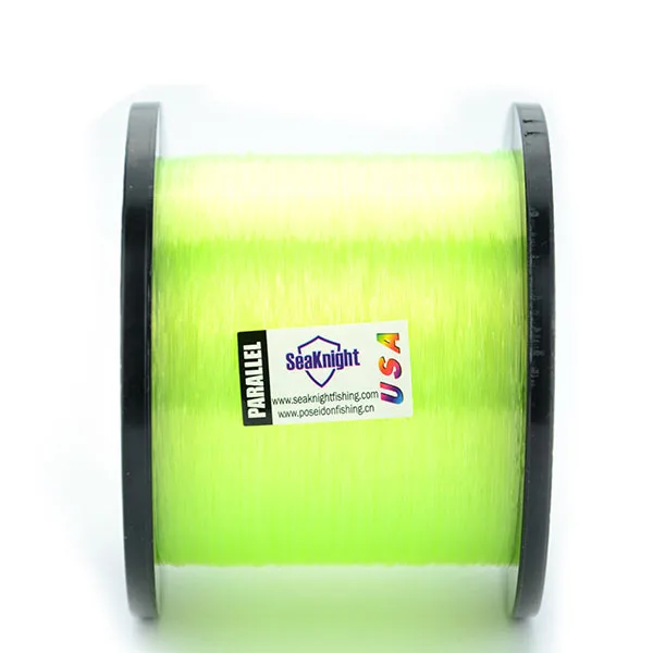 SeaKnight BLADE 500 м 1000 м нейлоновая леска 2-35 фунтов, японская леска из мононити, супер прочная леска для ловли карпа, моно леска - Цвет: Цвет: желтый