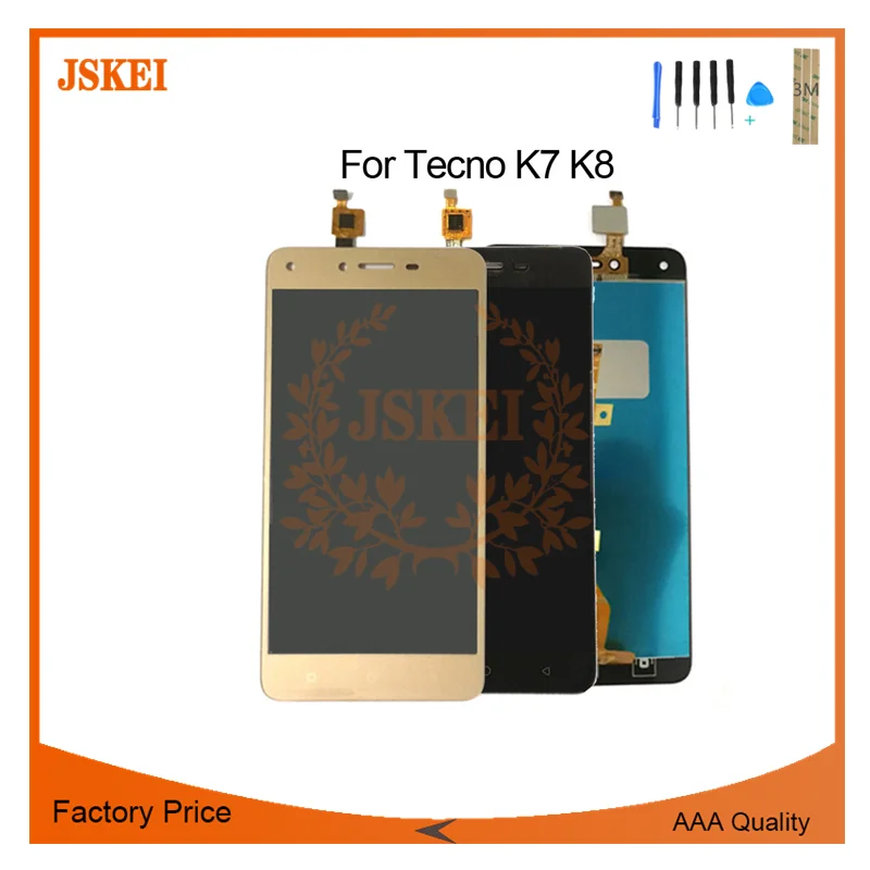 Для Tecno K7 K8 ЖК дисплей с сенсорным экраном дигитайзер в сборе Замена 5 дюймов для