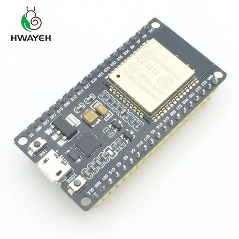 Официальная макетная плата DOIT ESP32 с Wi-Fi и Bluetooth сверхнизкое энергопотребление два