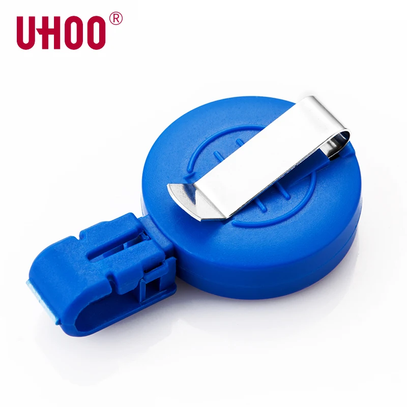 12 шт./упак. UHOO 6705 ABS выдвижной держатель для Бейджа|badge reel|wholesale badge reelbadge holder |