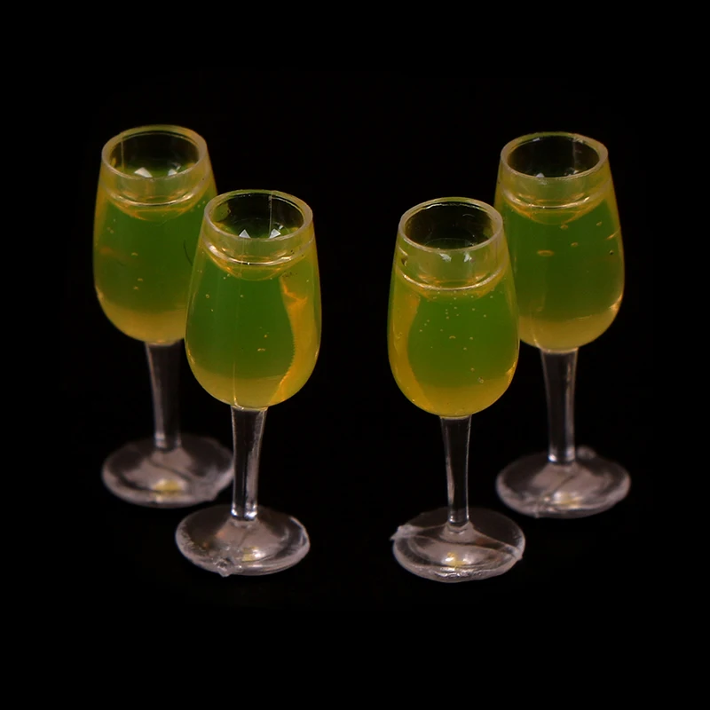 4 шт. Миниатюрные аксессуары для кукольного домика в масштабе 1:12|Игрушечная