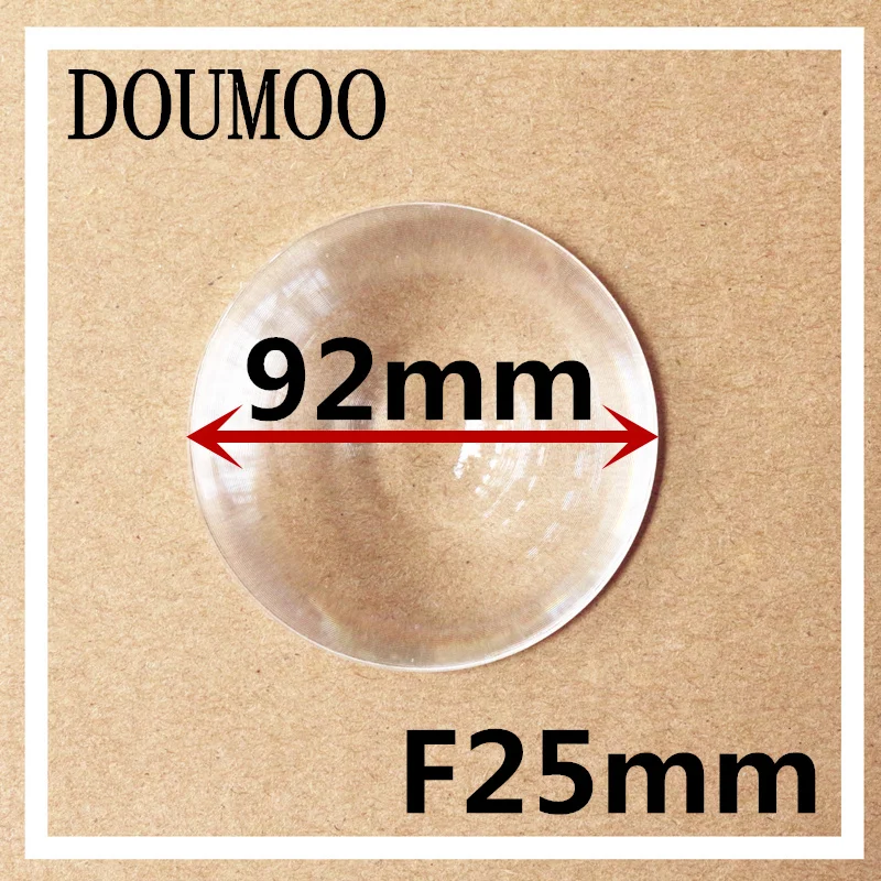 Линза Френеля солнечной короткое фокусное расстояние 25 мм Диаметр 92 линзы