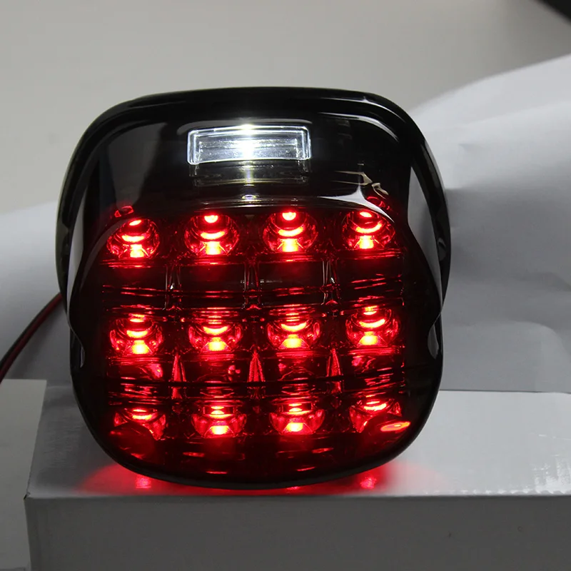 FADUIES мотобайк светодиодный задние фонари Копченый/Красный Объектив Фонарь