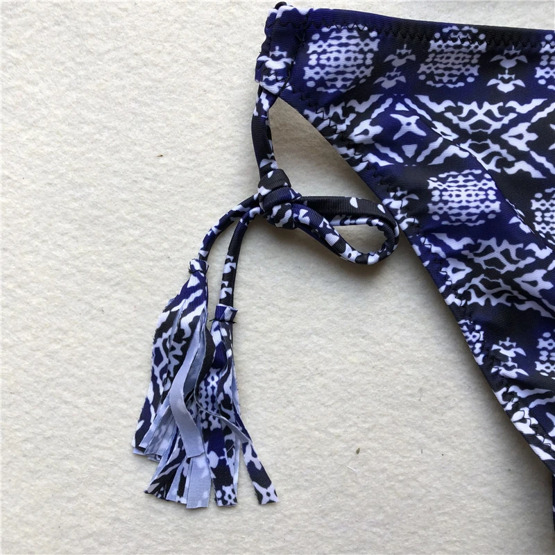 

Women Lady Sexy Printed Push-Up Padded Bra Bikini Set Swimsuit Swimwear