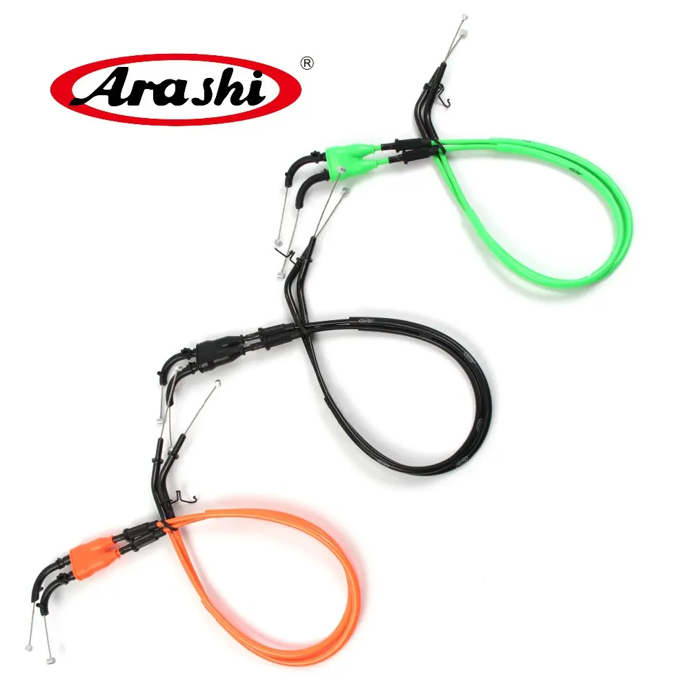Arashi NINJA ZX-10R 2006-2007 Throttle Cable Stainless Rubber Motorcycle For KAWASAKI ZX10R ZX 10R 2006 2007 | Автомобили и