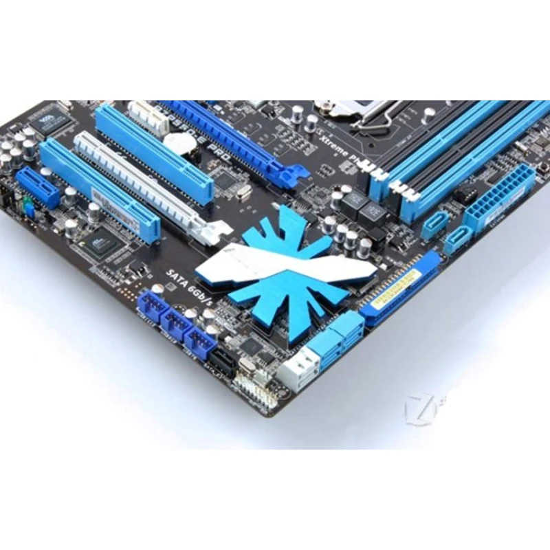 Материнская плата ASUS P7P55D-E Pro LGA 1156 DDR3 16 Гб для Intel P55 P7P55D-E Pro настольная системная плата PCI-E X16 б/у